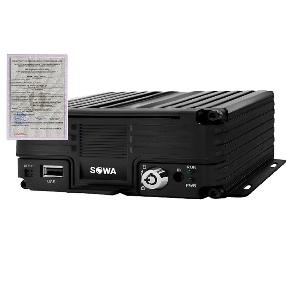 Автомобильный регистратор SOWA MVR 204L - ООО "Где Авто"