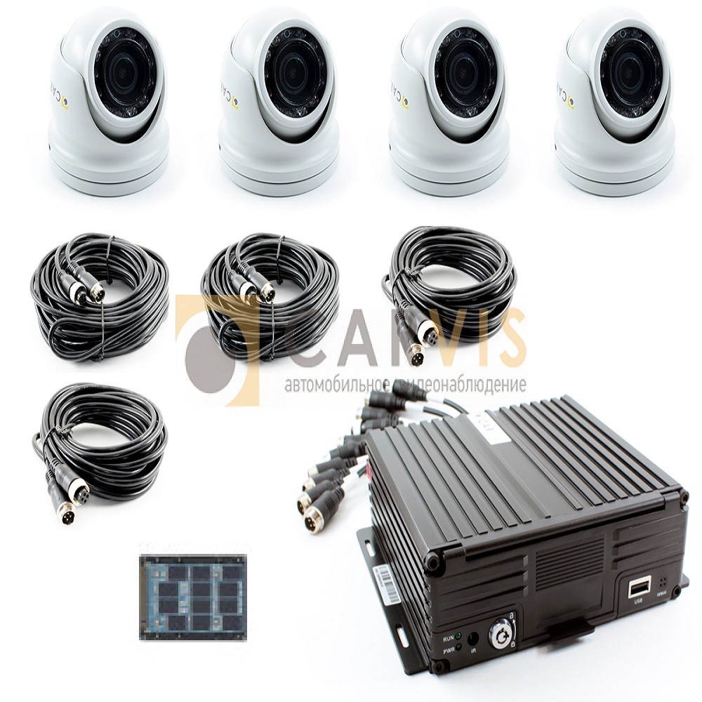 Комплект видеонаблюдения для автобуса под 969 Постановление ОНЛАЙН - ООО "Где Авто"