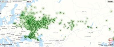 Покрытие базовых станций Покрытие базовых станций